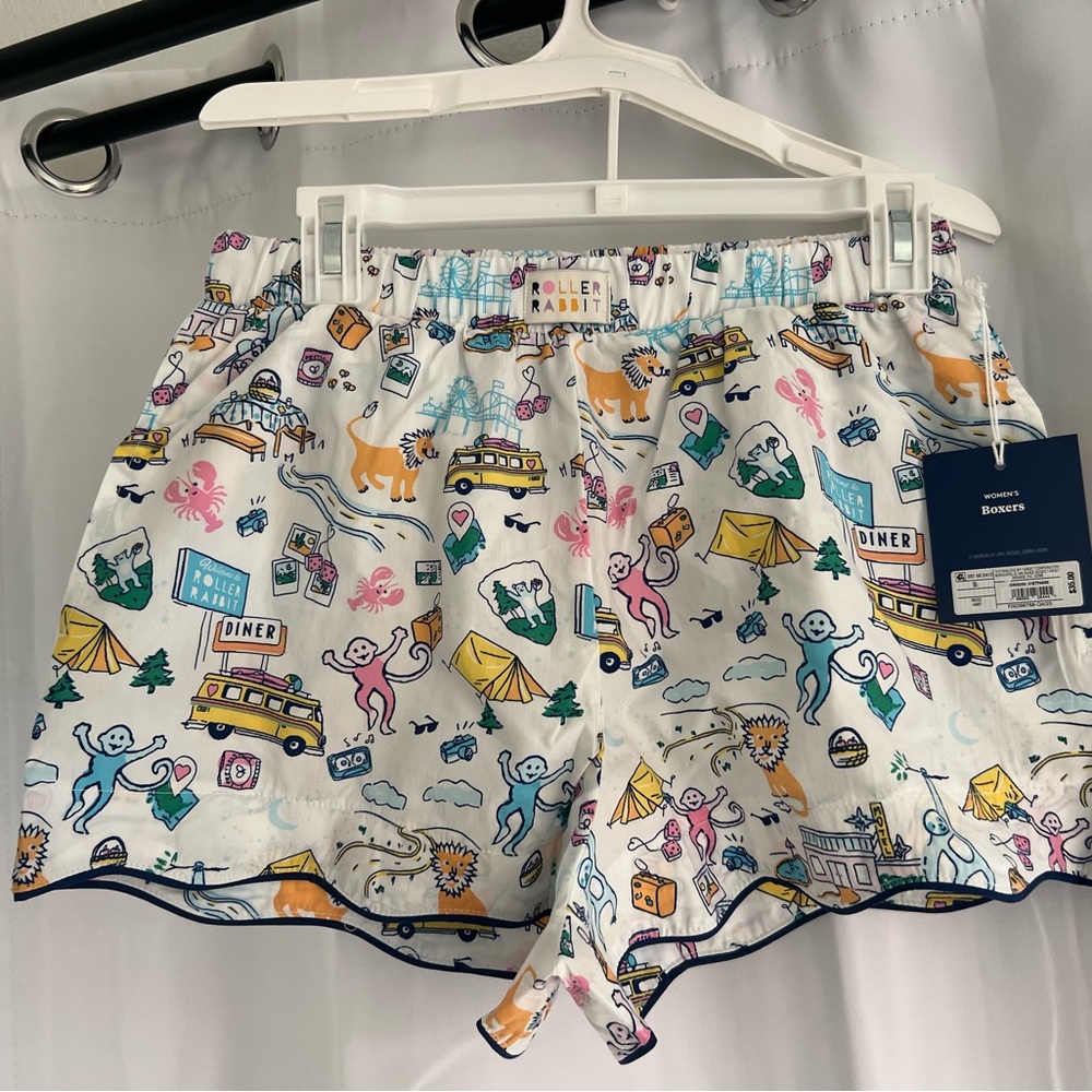NWT Roller Rabbit x Target Roadtrip Boxer Shorts Size S